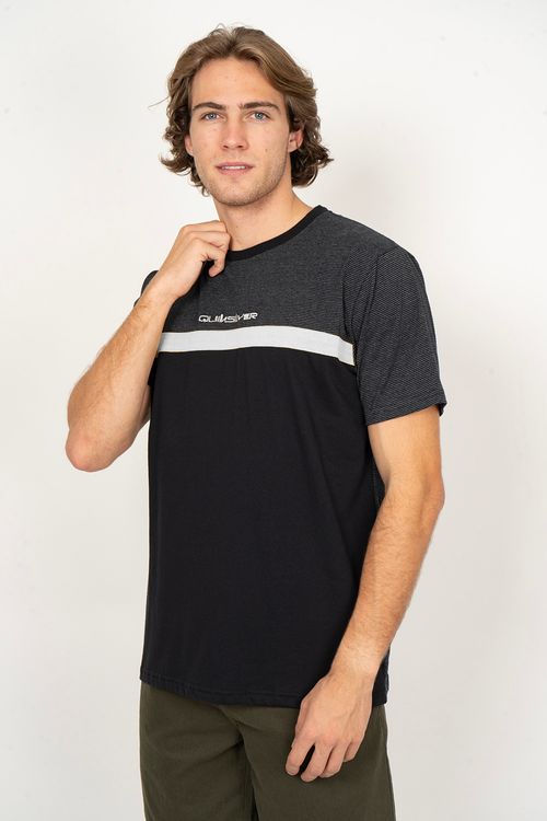 Camiseta Quiksilver M/C Top Liine Preto