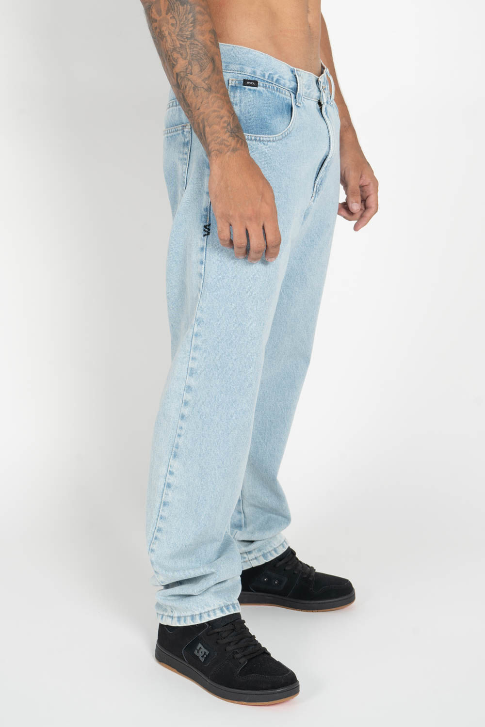 Calça Jeans Rvca Weekend Denin Light Blue Azul Claro - RVCA Brasil