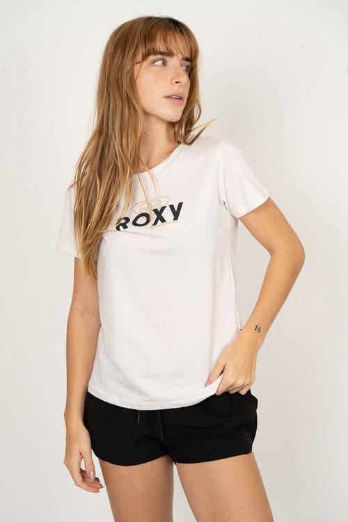 Blusa Roxy M/C Hangloose Snow White