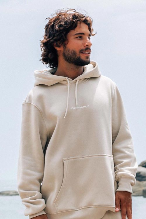 Moletom Billabong Fech Smitty Areia
