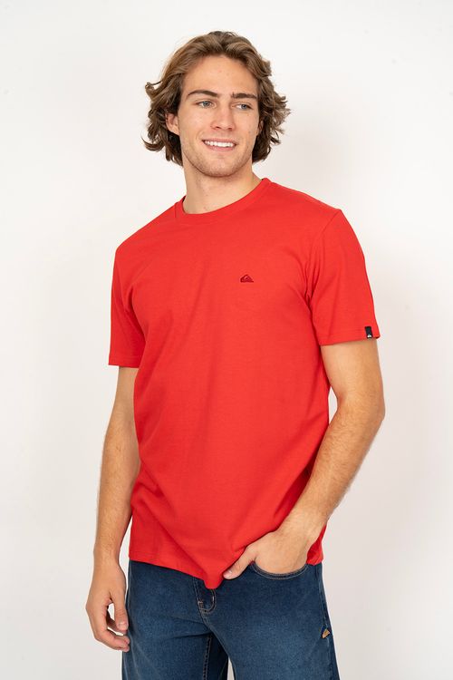 Camiseta Quiksilver M/C Embroidery Vermelho