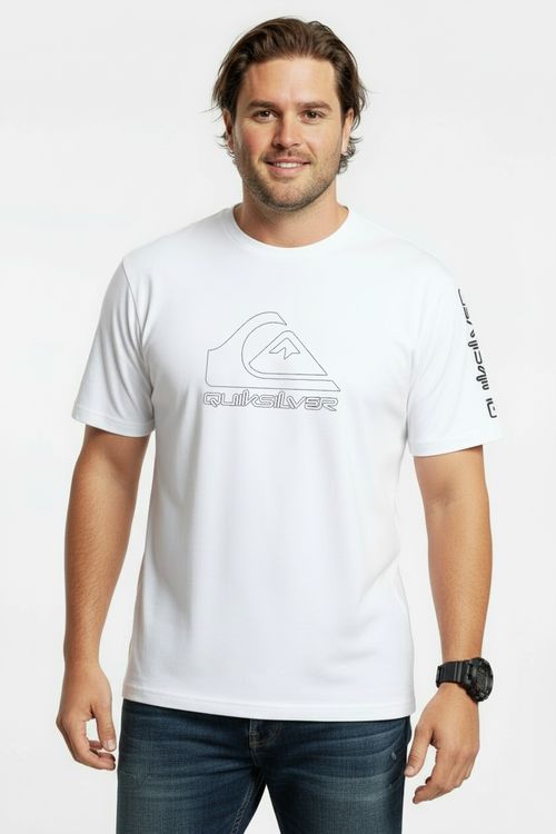 Camiseta Quiksilver M/C New Tour Ps Branco