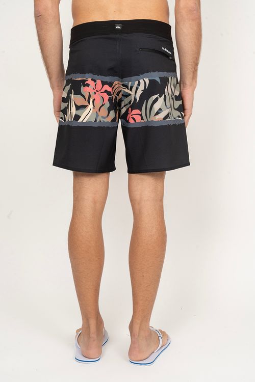 Boardshort Quiksilver Everyday Charcoal Brush 18 Preto