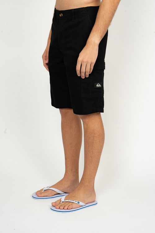 Bermuda Quiksilver Cargo Twill Preto