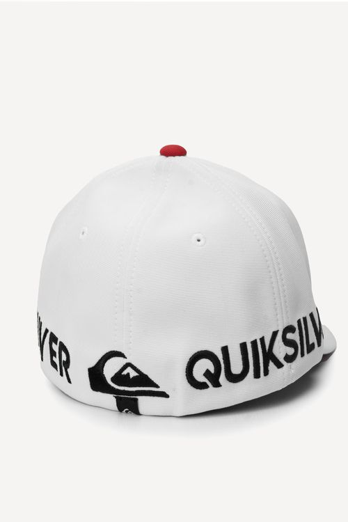 Boné Quiksilver Emb Square White