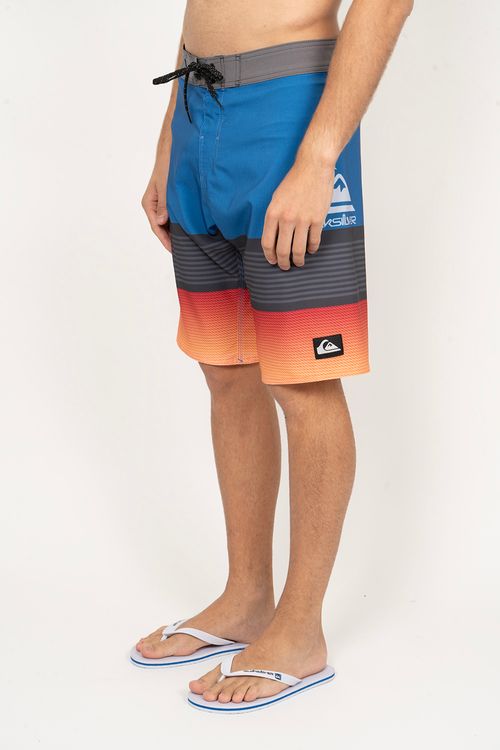 Boardshort Quiksilver Everyday Panel Stripe 21 Azul
