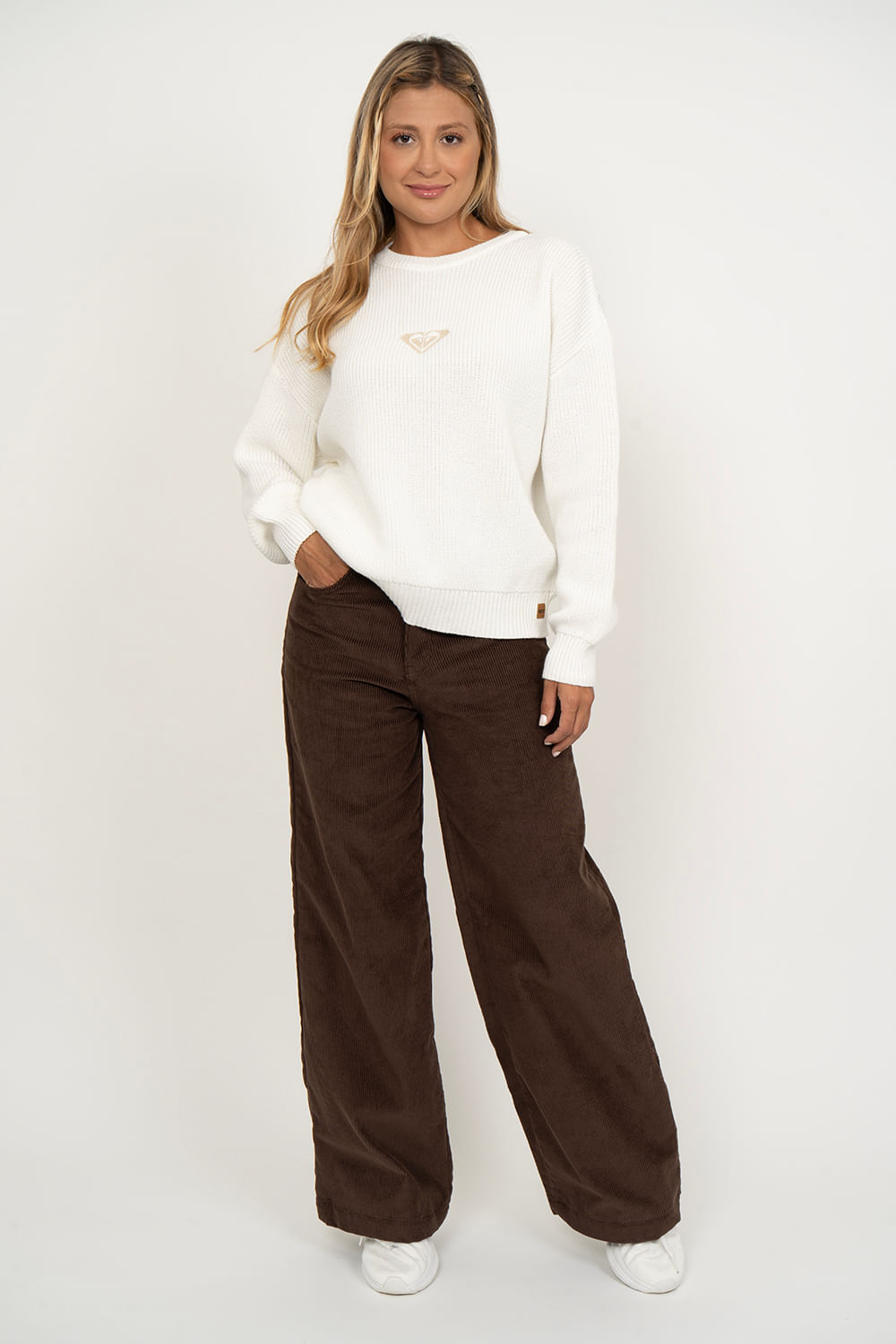 Tricot Roxy Weekend Girl Areia