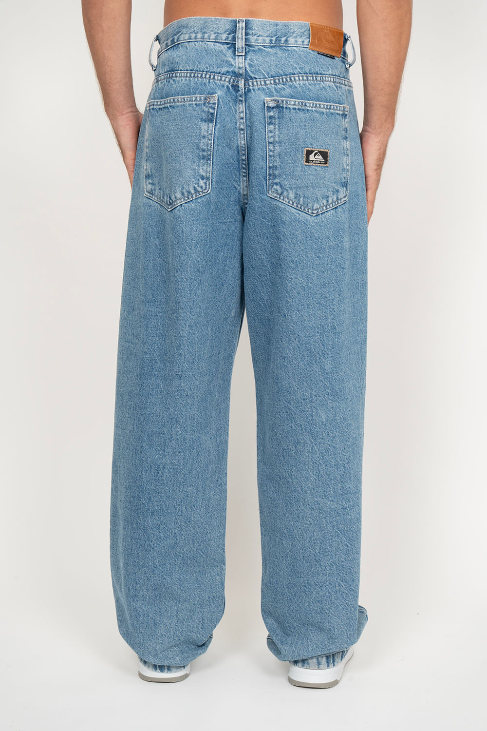 Calça Jeans Quiksilver Oversized Azul