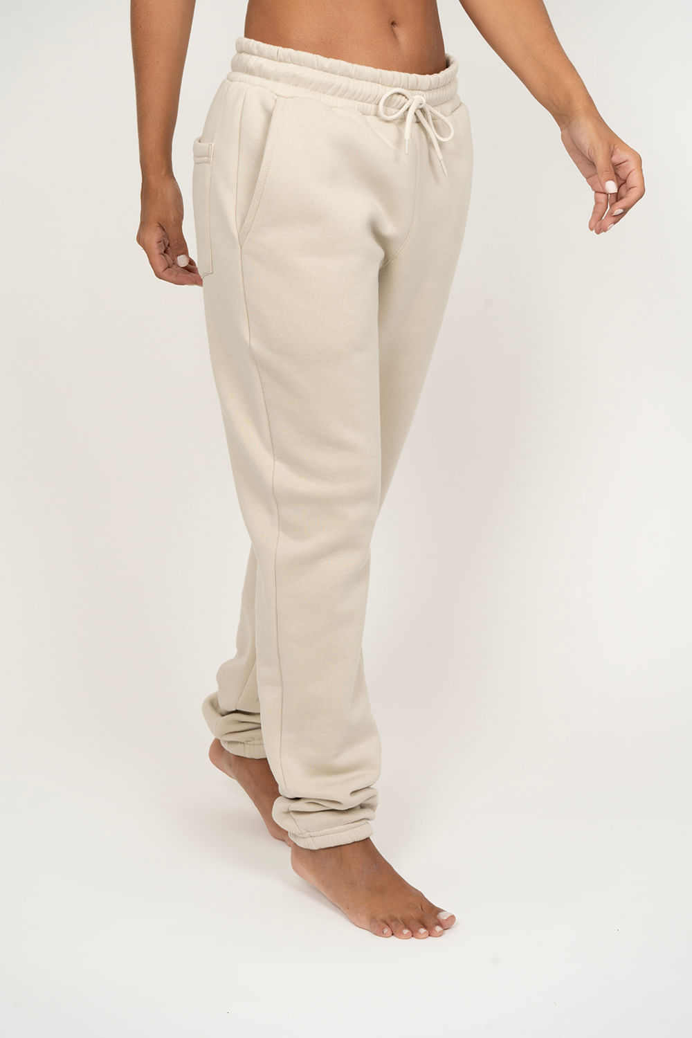 n♡ Calça Roxy Chic Basic Bege