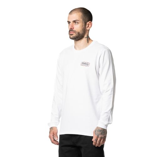 Camiseta Billabong M/L Crossboards Branco