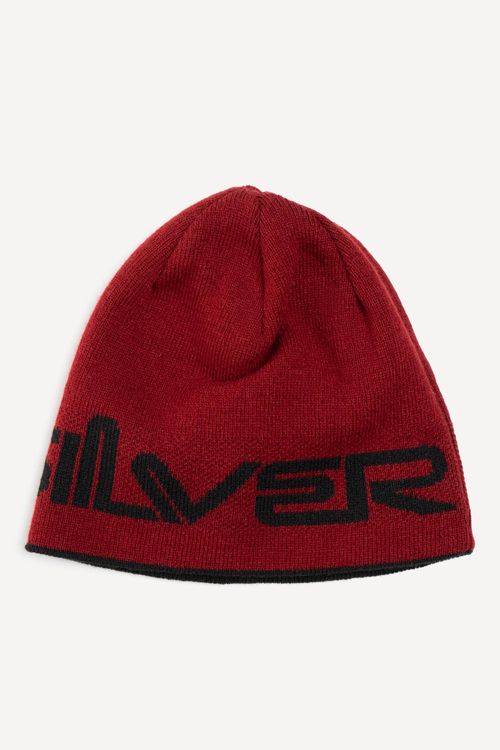 Gorro Quiksilver Double Omni Preto/Vinho