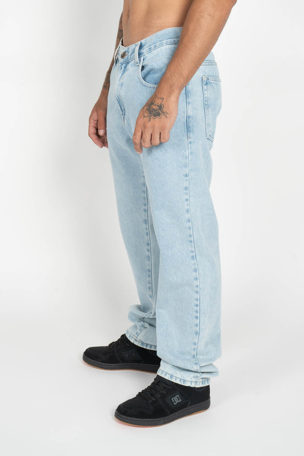 Calça Jeans Rvca Weekend Denin Light Blue Azul Claro - RVCA Brasil