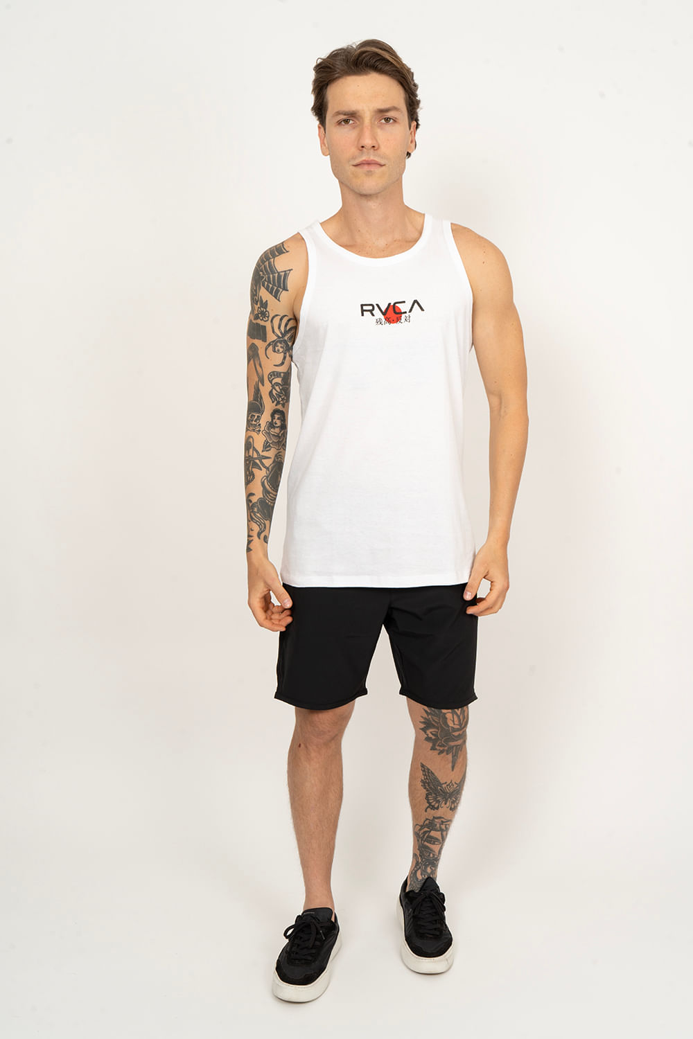Bermuda RVCA Yogger Stretch 17In Pre - RVCA Brasil