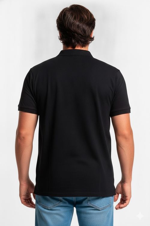 Polo Quiksilver M/C Embroidery Piquet Ps Preto