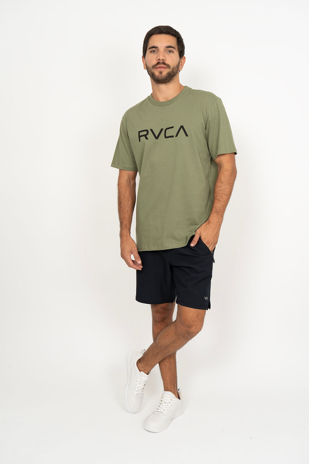 Bermuda RVCA Yogger Stretch 17In Marin - RVCA Brasil