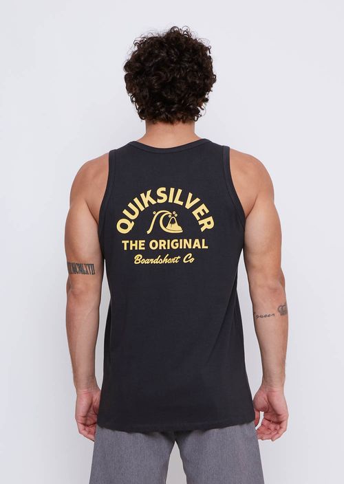 Regata Quiksilver Classic Arch Cinza Escuro