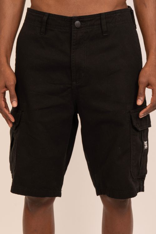 Bermuda DC Shoes Worker Cargo Preto