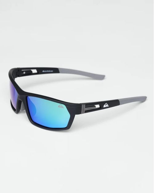 Óculos de Sol Quiksilver Nazare Preto/Verde Espelhado